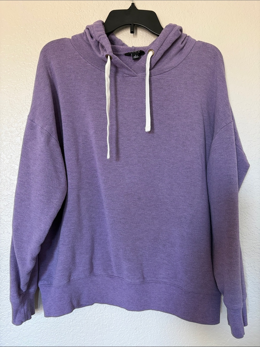 Buffalo David Bitton Lavender Cowl Hoodie Sweater - Women